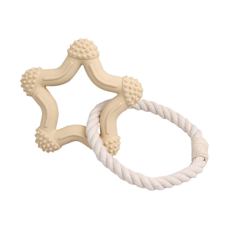 Natural Rubber Toy with Bamboo Fiber