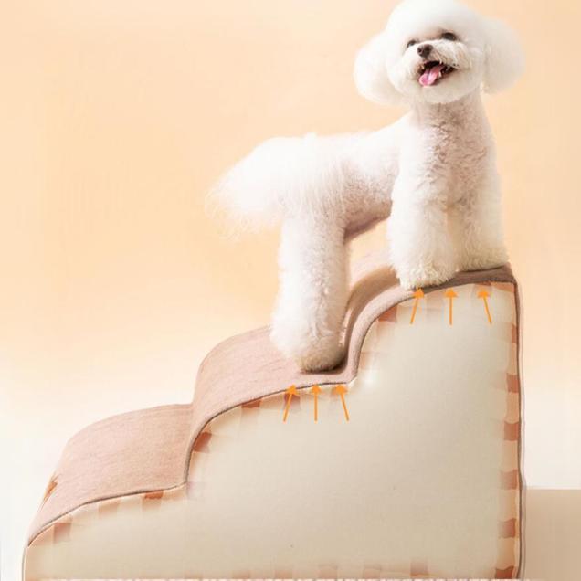 Dog Climbing Stairs for Couch or Bed