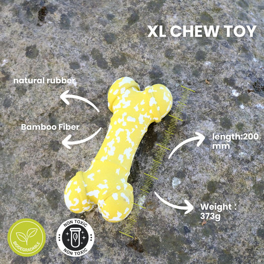 Bio-base Biodegrable dog bone chew toy