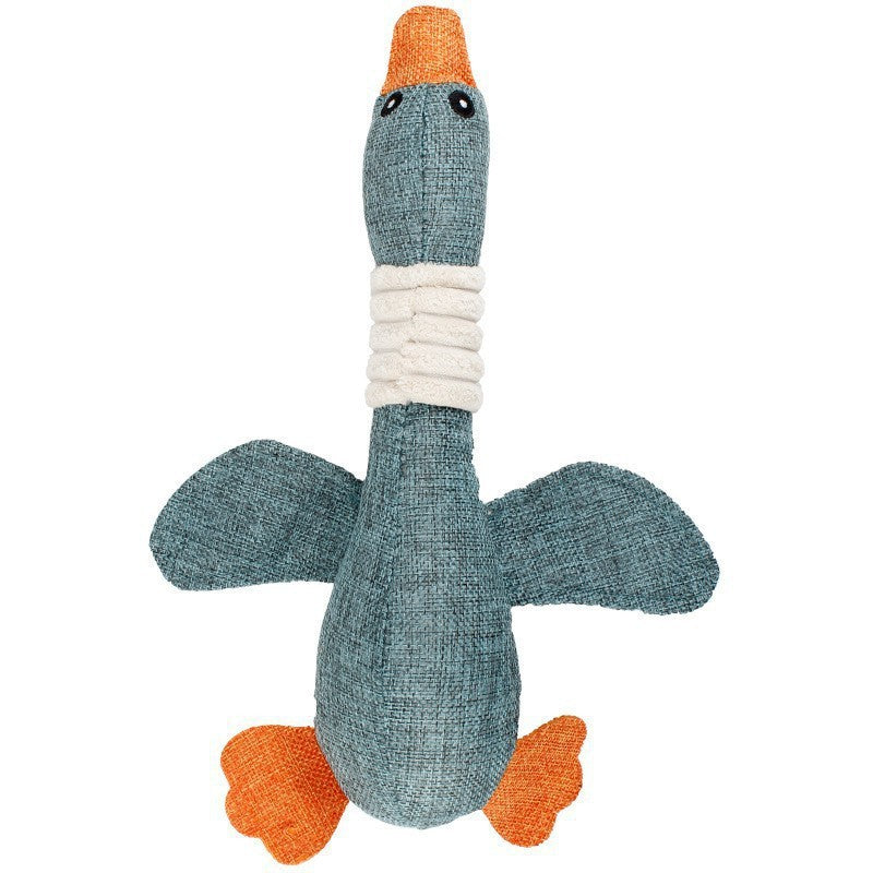 Plush Squeaky Duck Dog Toy