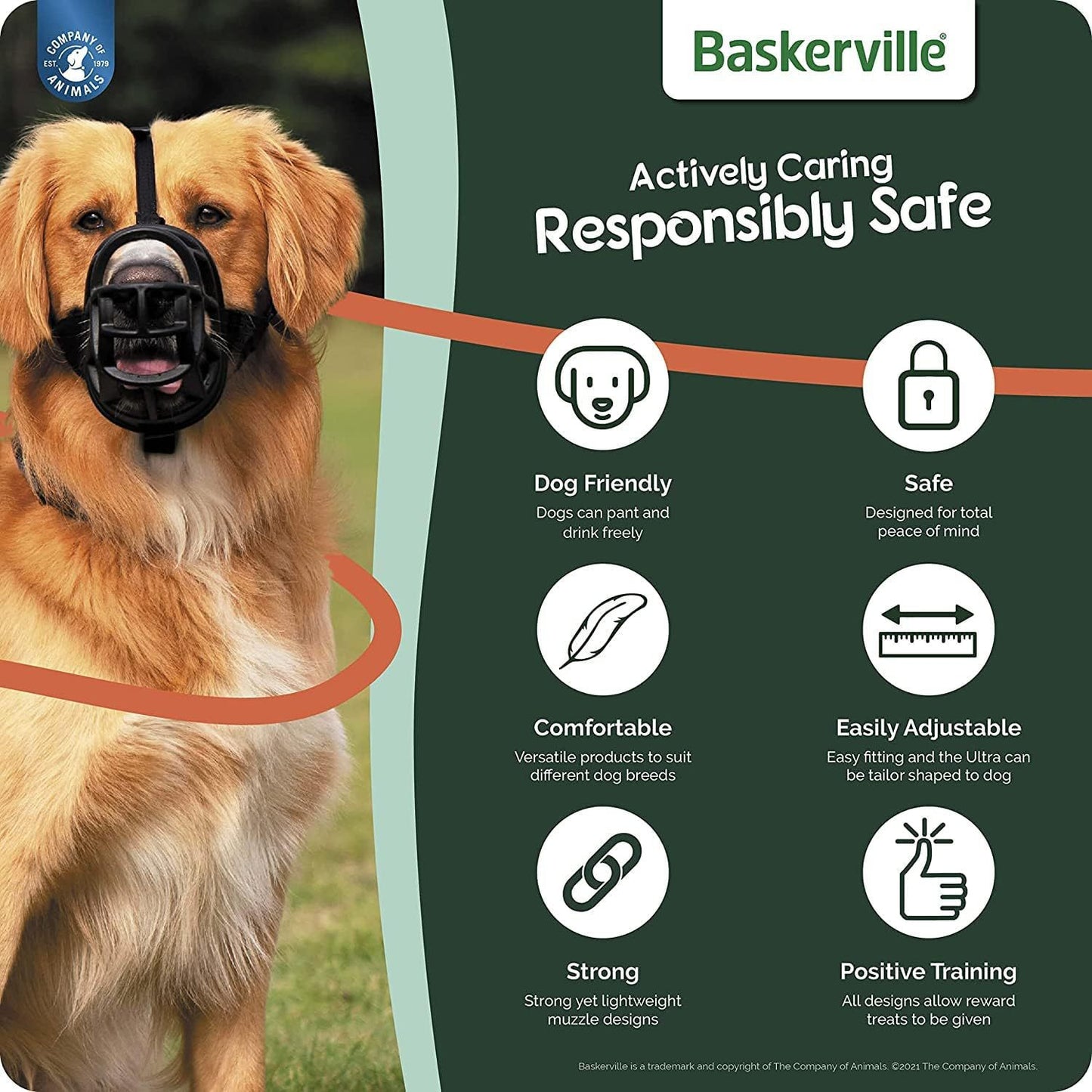 Baskerville Ultra Muzzle  full Sizes