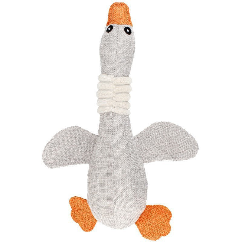 Plush Squeaky Duck Dog Toy