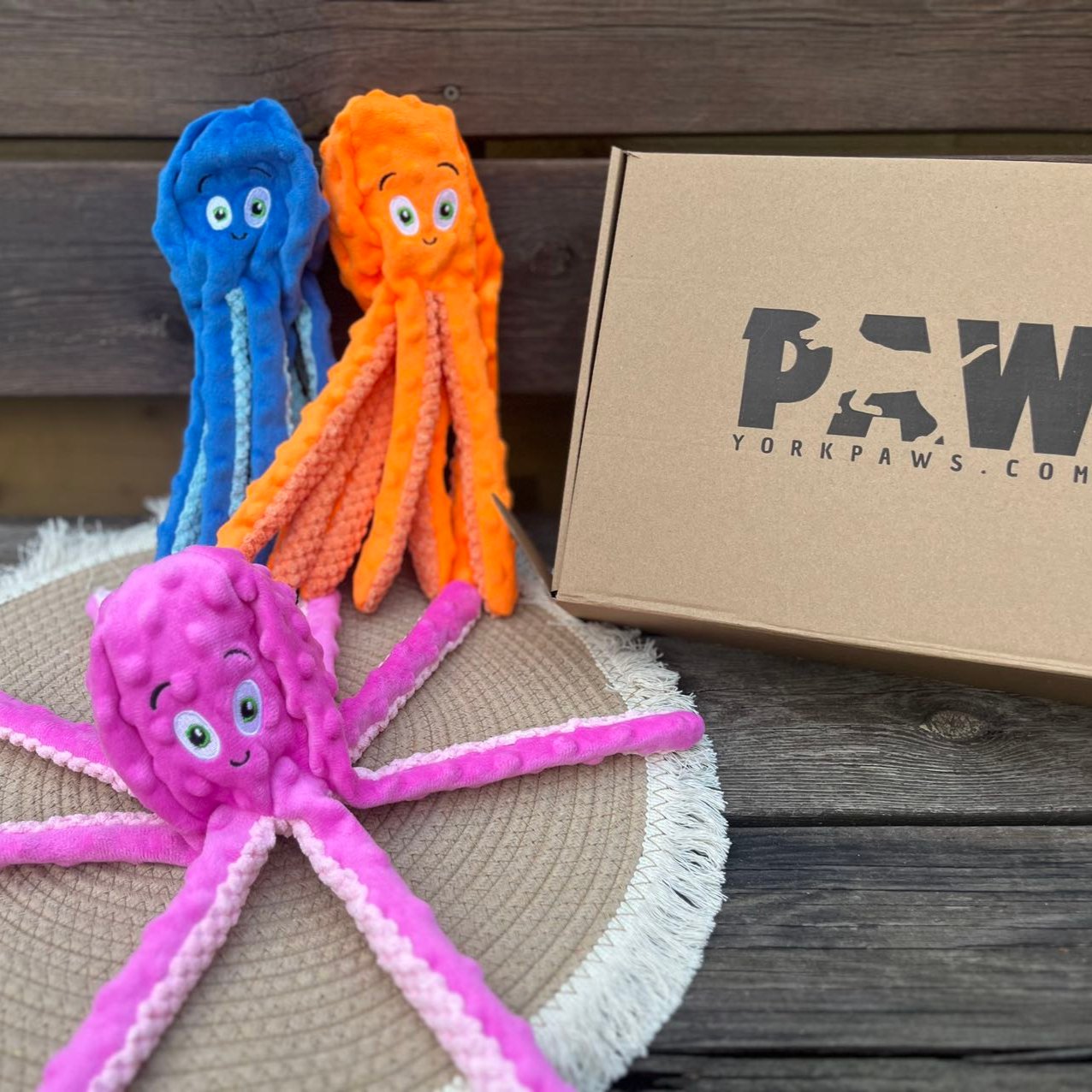 Octopus  Plush Dog Toys