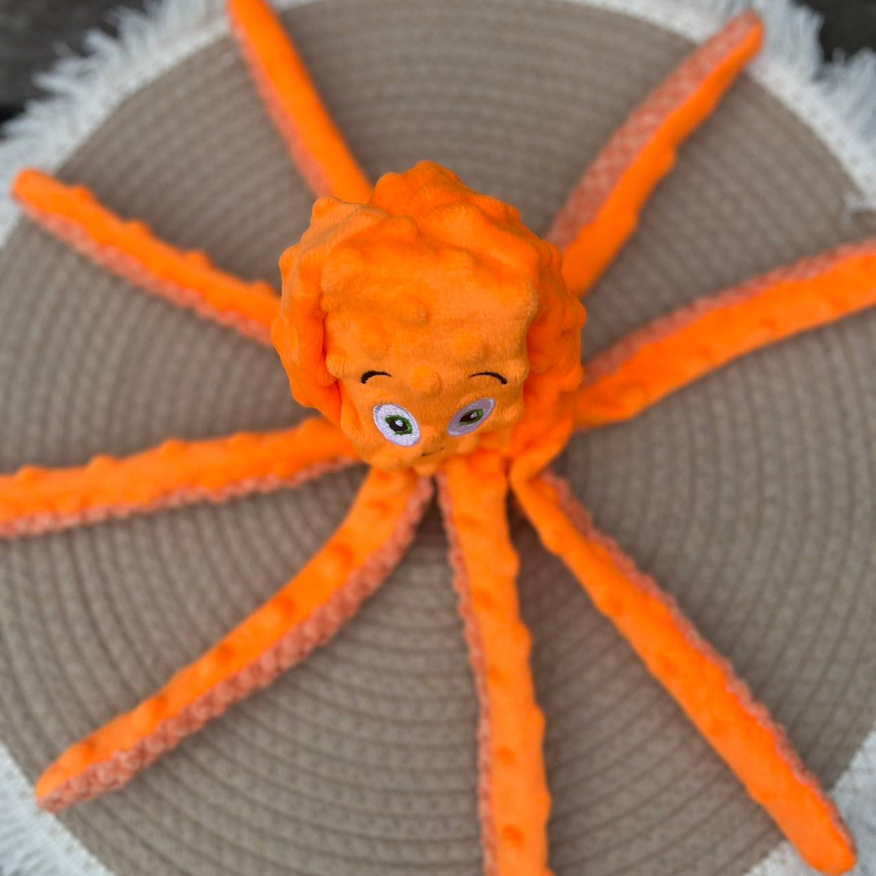 Orange Octopus  Plush Toys