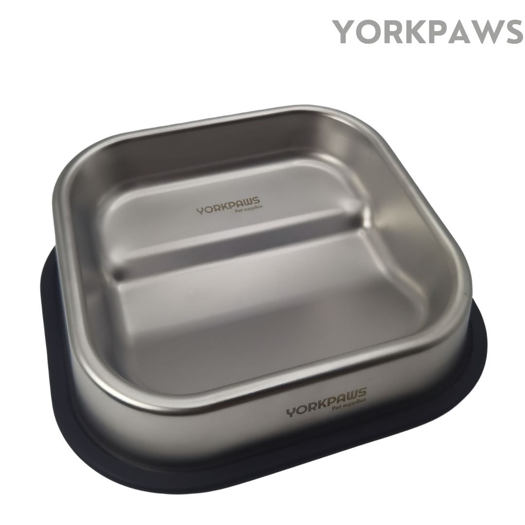 Stainless Steel Elevated Pet Bowl