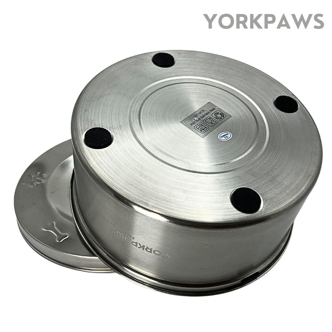 Stainless Steel Non-slip Dog Water Bowl