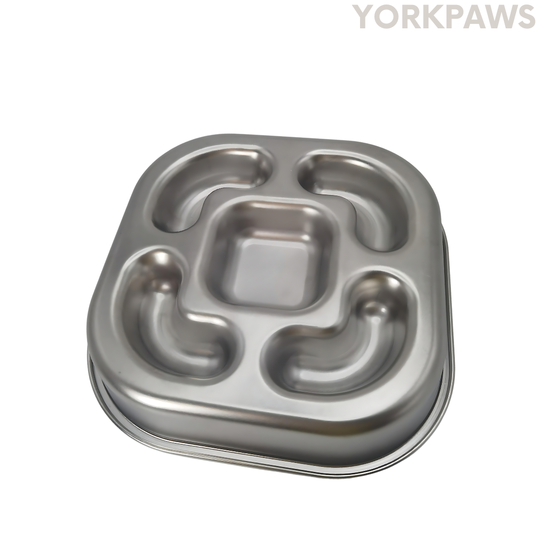 Stainless Steel Slow Feeder for Dog