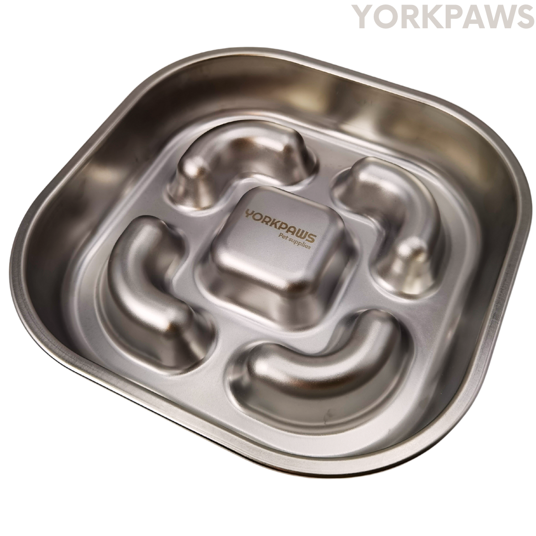 Stainless Steel Slow Feeder for Pet