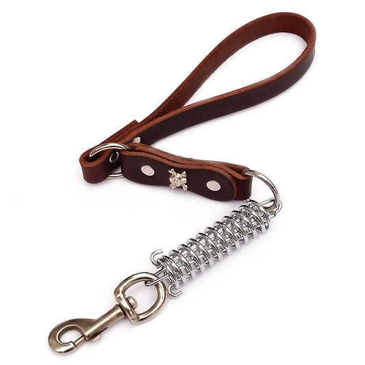 Real Leather Dog Lead