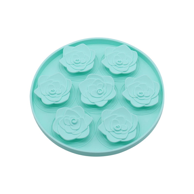 Rose Flower Slow Feeder Lick Mat